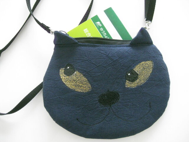 Ursula様　サコッシュ　ハンドメイド　猫柄 Ursula様 サコッシュ ハンドメイド 猫柄 猫3兄弟サコッシュ