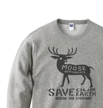 moose トレーナー【受注生産品】の画像1枚目