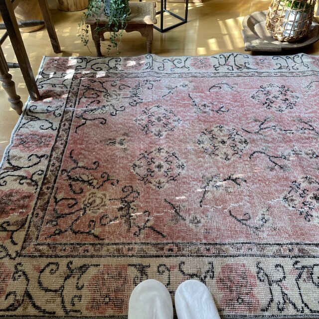 vintage rug, 196