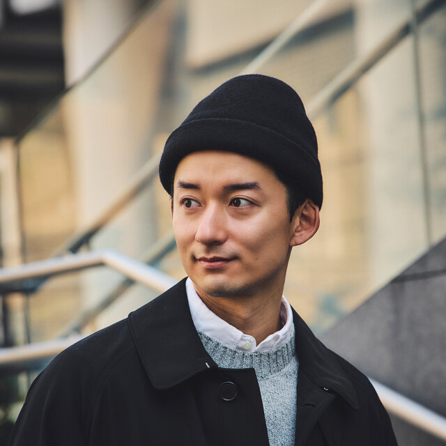 CORNE コルネ コーンヘッドハット YOKOI BERET ブラック [YO-BR012-BK