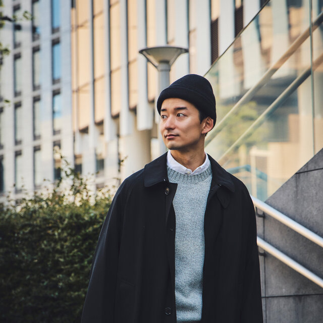 CORNE コルネ コーンヘッドハット YOKOI BERET ブラック [YO-BR012-BK