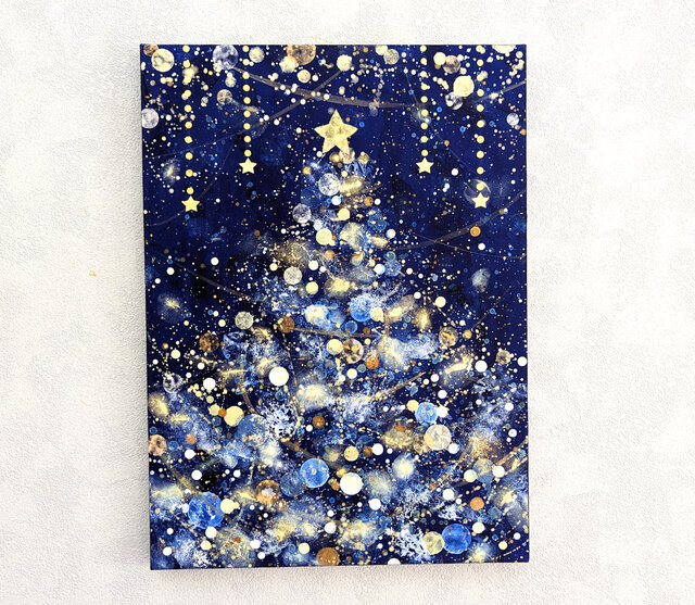 c*o様 絵画原画　　『心キラキラXmasマーケット』 it-65224ae751449-1200.jpg