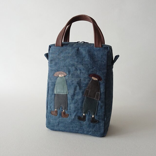 annco denim bag [blue] | iichi 日々の暮らしを心地よくする