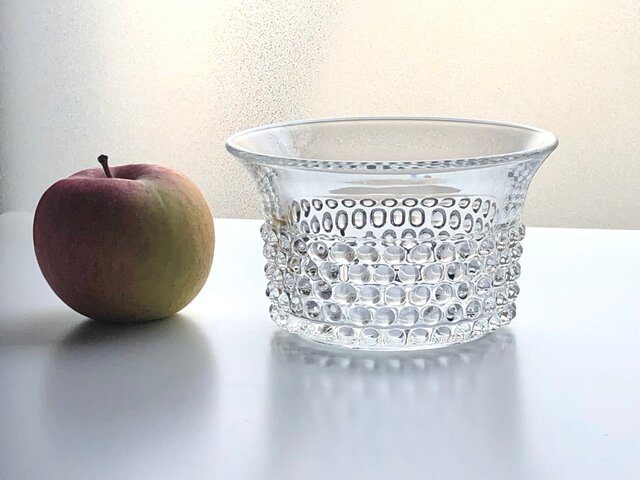 Nuutajarvi】 Saara Hopea ボウル 5371（Näppylä）クリア