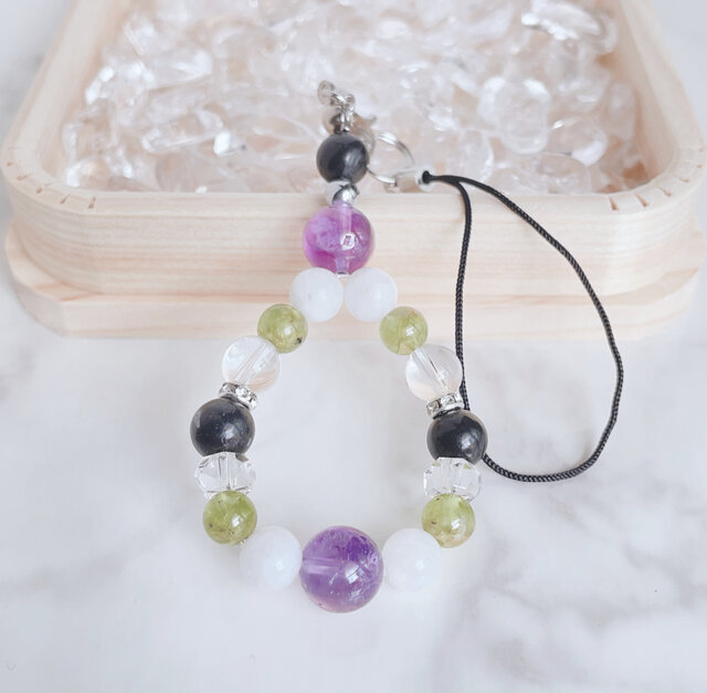 パワーストーン夢を掴んで下さい 夢を叶えたい☆夢叶うお守り♪ 開運祈願 パワーストーン