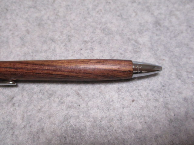 木軸ペン/マダガスカルローズウッド マダガスカルローズウッド ワシントン条約規制材 キヌカオイル