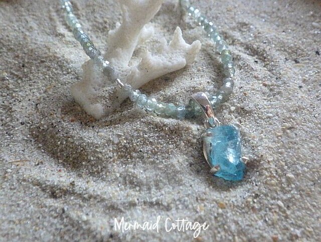 sv925 *Raw Apatite 優しい海の誘惑☆アパタイトのラフロック