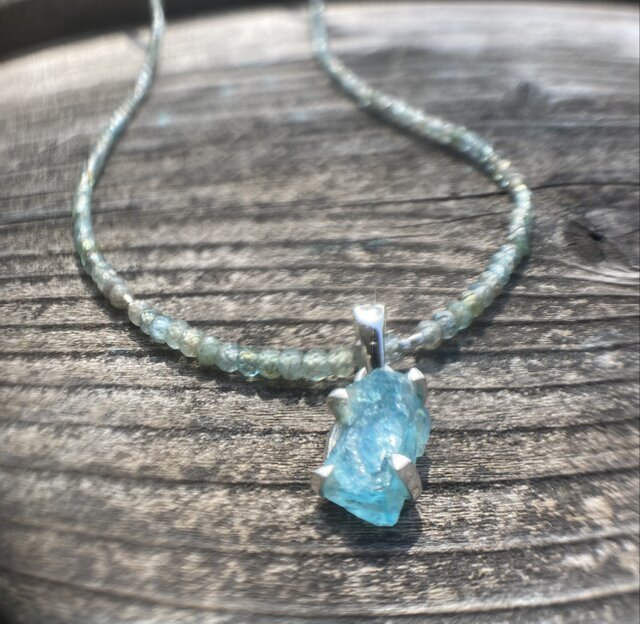 sv925 *Raw Apatite 優しい海の誘惑☆アパタイトのラフロック