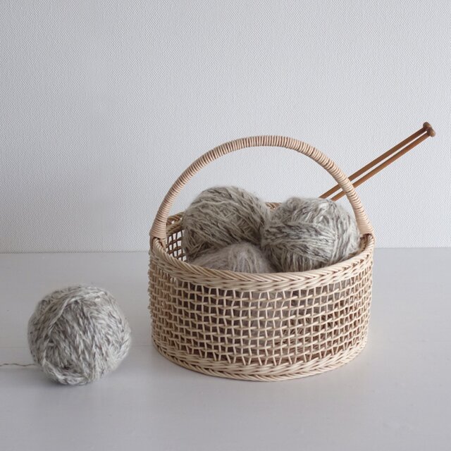 一本手円筒バスケットφ24 h12