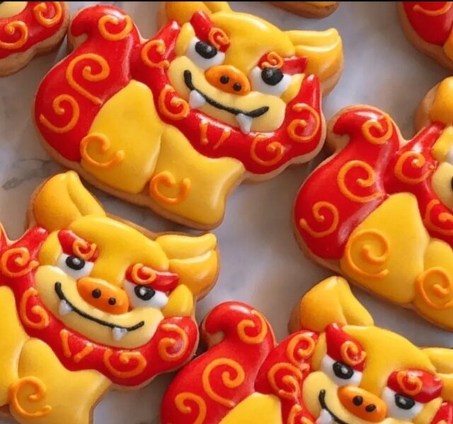 クッキー型 シーサー オスメスセット | iichi 日々の暮らしを心地よく