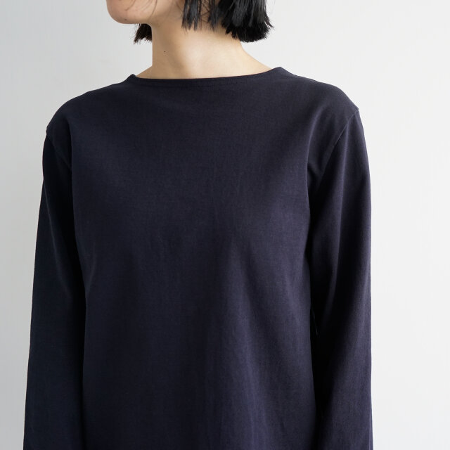 size1完売/MVSコットン/センターバックロンティー/dark navy/size1•2