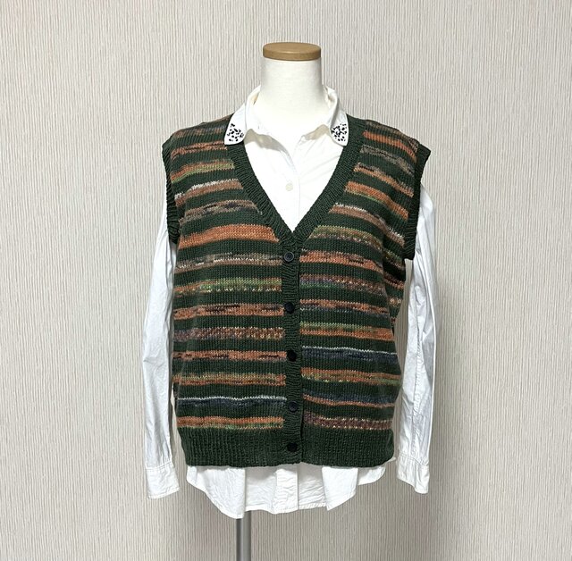 ハンドメイド＊opalカラフルボーダーブランケット it-6534cf0b2dba2-1200.jpg