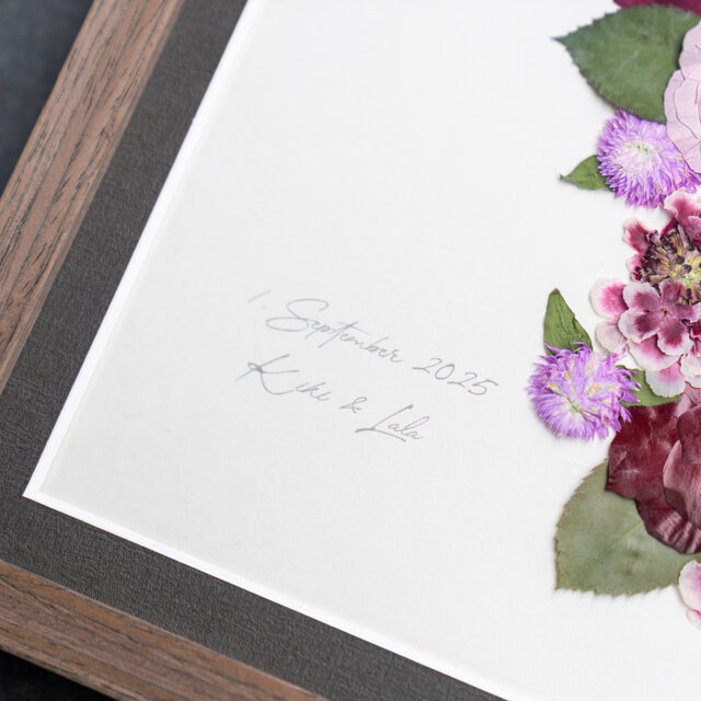 アフターブーケ ＜ネット限定品 Keran ケラン＞】生花ブーケを「押し花
