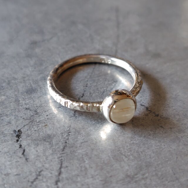 キャッツアイトパーズシルバーリング#12 | iichi 日々の暮らしを