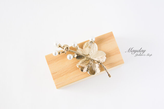 桜色の春・ピンクの桜ブローチ』 | iichi 日々の暮らしを心地よくする