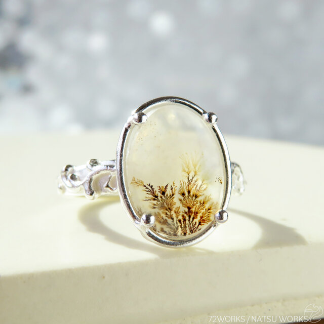 デンドリティック アゲート リング / Dendritic Agate Ring m5