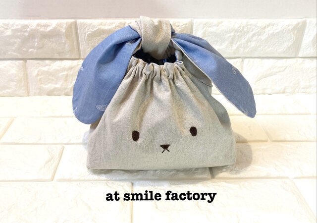 お弁当用巾着ポーチ(ウサギ) おぱんちゅうさぎ 巾着ポーチ フリュー 可哀想に！ - メルカリ