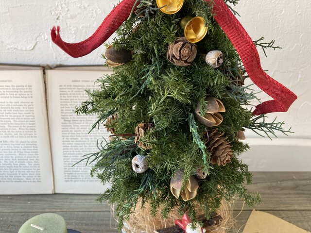 送料500円でお届け】ナチュラルなクリスマスツリー〜妖精サンタの物語C