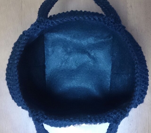 モチーフ編みのニットバッグ (正方形 フラワー） | iichi 日々の暮らし