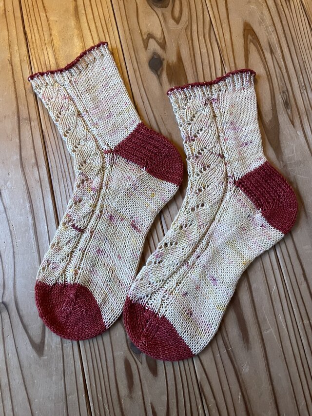 No.1335 手編み靴下