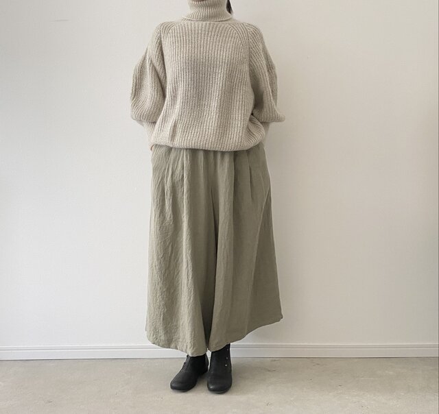 ハンドメイド　リネンぽってりパンツ　作家さん it-653f8693aa697-1200.jpg