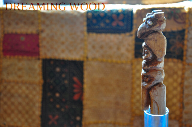 鷲のトーテムポール eagle totem pole ornament | iichi 日々の暮らし