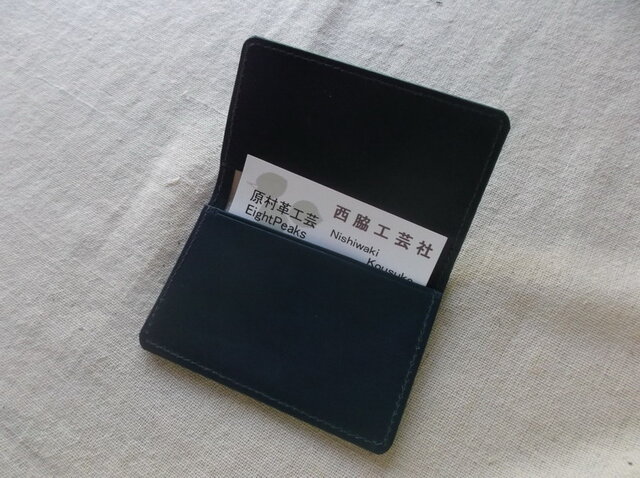 名刺入れ カードケース レザークラフト | iichi 日々の暮らしを