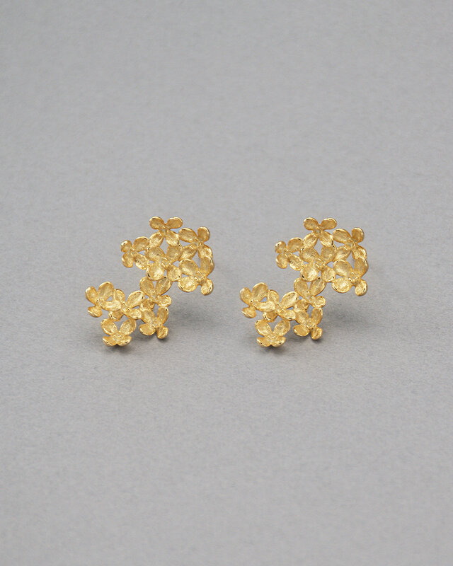 金木犀 ピアス Ⅱ.