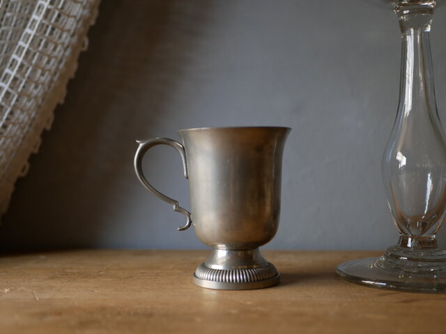 ピューター製 カップ フランスアンティーク ブロカントのある暮らし