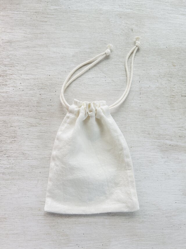 色んなリネンのまるころりん巾着♪ 色んなリネンのまるころりん巾着♪ - メルカリ