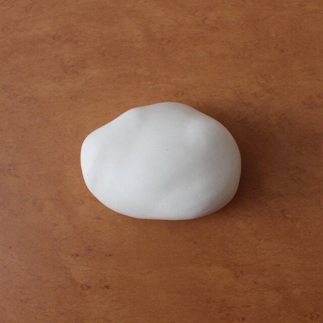 陶器　雲 壁掛け花器 横長 オブジェ 小　⑦