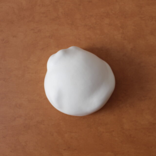 陶器　雲 壁掛け花器 丸 オブジェ 大　②