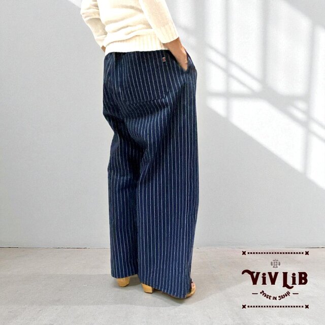 ストロングホールド　ウォバッシュ　デニムパンツ　ストライプ Bibian 比比昂 - STRONG HOLD/ストロングホールド/ウォバッシュ