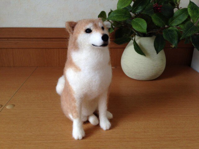 柴犬＊羊毛フェルト＊ | iichi 日々の暮らしを心地よくする
