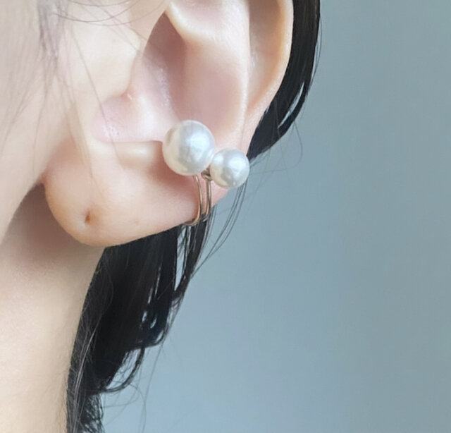 112☻ハンドメイド*一点物 アンティーク 大理石 パール クリップ イヤーカフ it-654e28ae9e6e2-1200.jpg