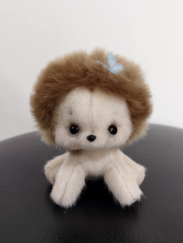 ぬいぐるみ☆ライオンくんと蝶々☆