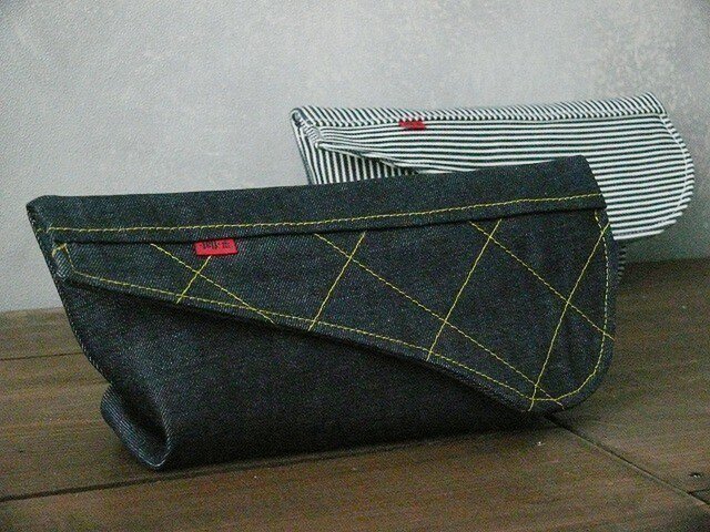 CLUTCH POUCH/デニムの画像1枚目