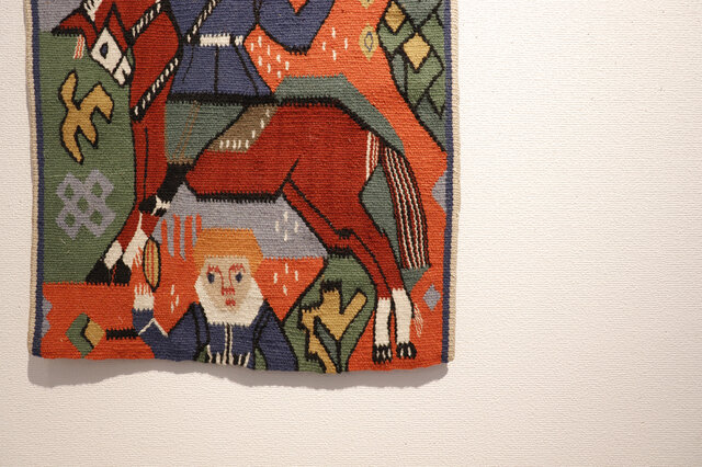 フレミッシュ絵織物（王様と馬） | iichi 日々の暮らしを心地よくする