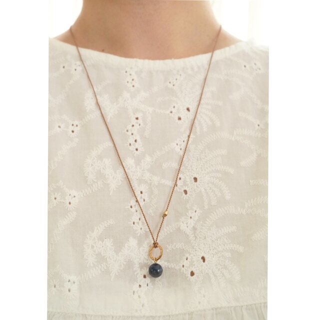 Blue Sapphire -サファイアのネックレス