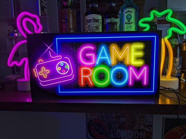 Lサイズ】GAME ゲーム ゲームルーム ゲームセンター アーケード 店舗