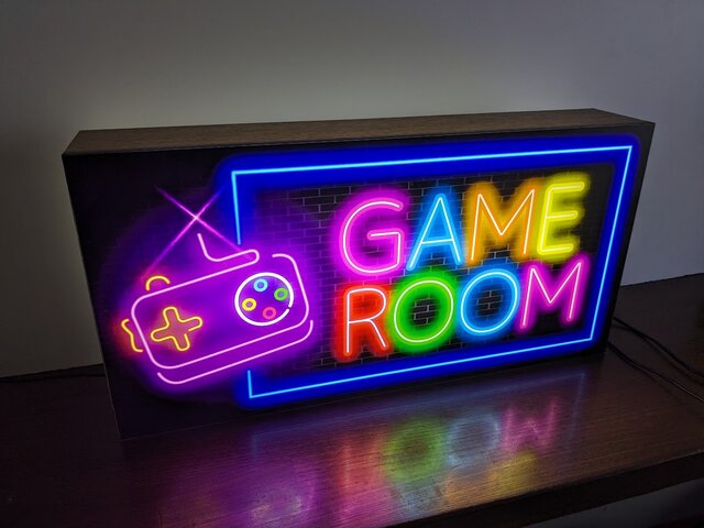 Lサイズ】GAME ゲーム ゲームルーム ゲームセンター アーケード 店舗