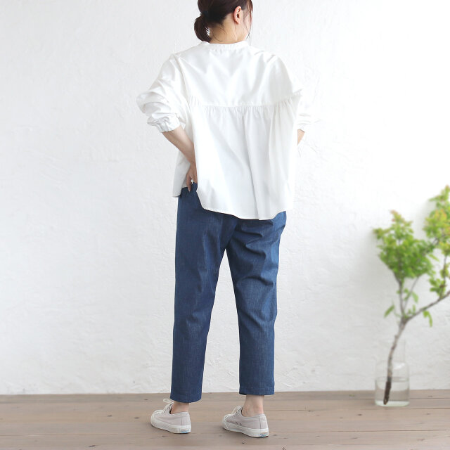 Aletta vita テーパードパンツ ストレッチ 30代 40代 レディース