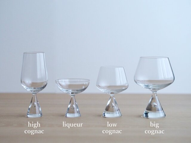 Vintage】デンマーク しずくのグラス（low cognac） | iichi 日々の