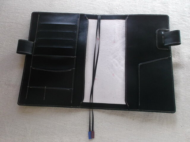 ほぼ日手帳カズン対応　A5サイズ手帳カバー　レザー刻印＆拭き染め ほぼ日手帳カズン対応 A5サイズ手帳カバー レザー 刻印＆拭き