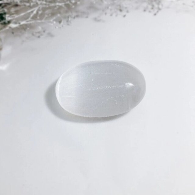 【月光浴・瞑想のお供に】セレナイトソープ　浄化済 Selenite Soap