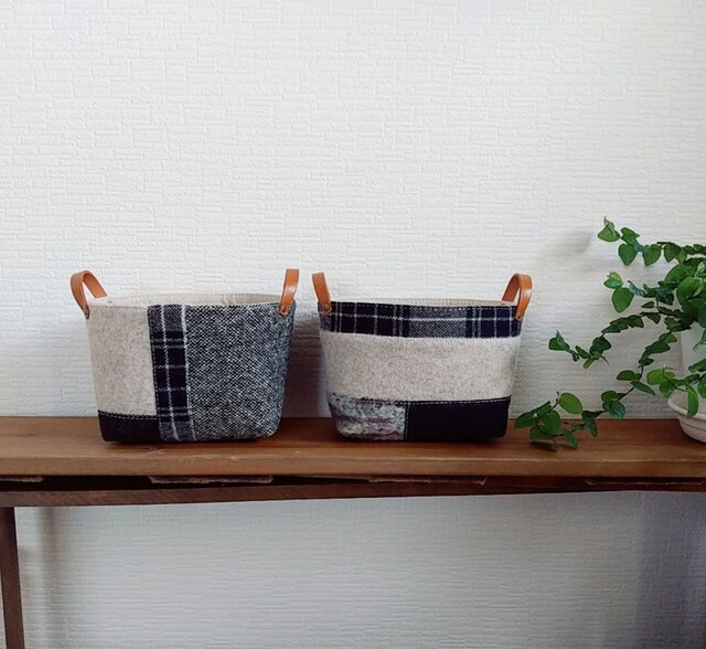 パッチワーク　小物入れ パッチワーク「ギフトボックスのような小物入れ」の作り方｜ぬくもり