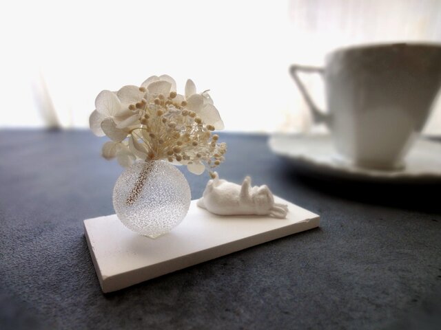 花束うさぎさんアロマストーン♡② 花束うさぎさんアロマストーン♡②