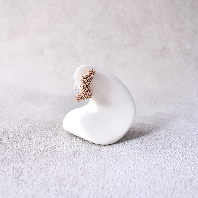 左イヤリングJONNEヨンネ｜RoseGold