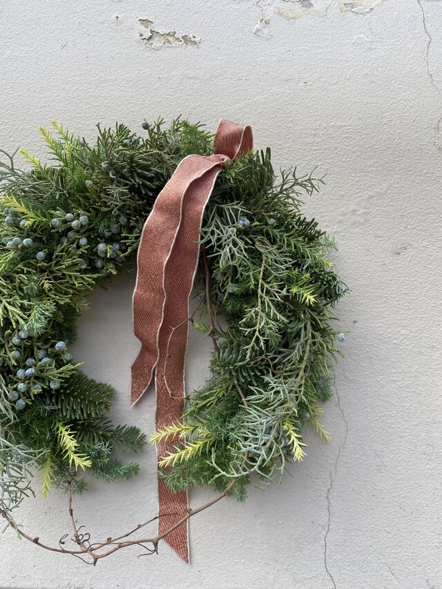 幸せを呼ぶ、魔除けの馬蹄型　クリスマスからお正月も