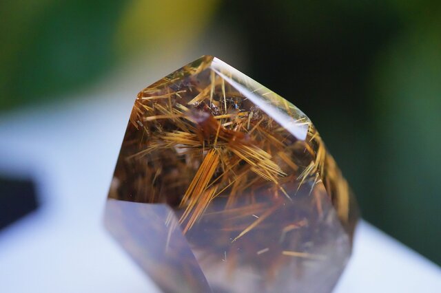 黄金原石☆タイタンルチルインクォーツ原石s1032 | iichi 日々の暮らし